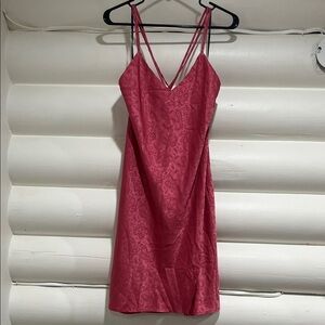 Forever 21 Pink Patterned Dress